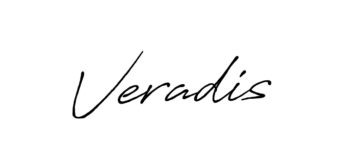 How to make Veradis signature? Antro_Vectra_Bolder is a professional autograph style. Create handwritten signature for Veradis name. Veradis signature style 7 images and pictures png