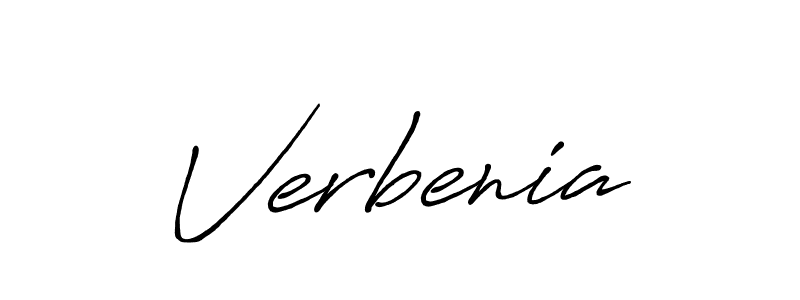 Once you've used our free online signature maker to create your best signature Antro_Vectra_Bolder style, it's time to enjoy all of the benefits that Verbenia name signing documents. Verbenia signature style 7 images and pictures png