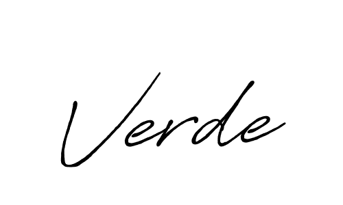 It looks lik you need a new signature style for name Verde. Design unique handwritten (Antro_Vectra_Bolder) signature with our free signature maker in just a few clicks. Verde signature style 7 images and pictures png
