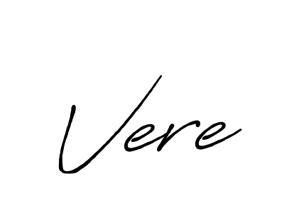 See photos of Vere official signature by Spectra . Check more albums & portfolios. Read reviews & check more about Antro_Vectra_Bolder font. Vere signature style 7 images and pictures png