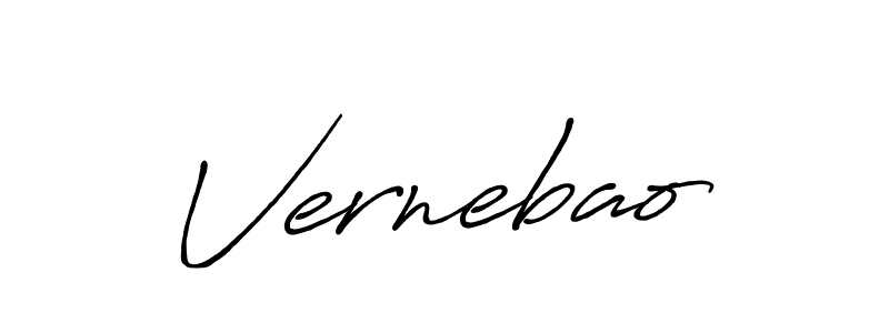 You should practise on your own different ways (Antro_Vectra_Bolder) to write your name (Vernebao) in signature. don't let someone else do it for you. Vernebao signature style 7 images and pictures png