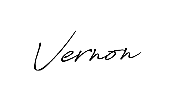 Make a beautiful signature design for name Vernon. Use this online signature maker to create a handwritten signature for free. Vernon signature style 7 images and pictures png