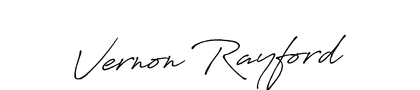 Also You can easily find your signature by using the search form. We will create Vernon Rayford name handwritten signature images for you free of cost using Antro_Vectra_Bolder sign style. Vernon Rayford signature style 7 images and pictures png