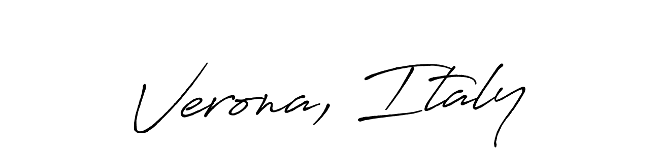 The best way (Antro_Vectra_Bolder) to make a short signature is to pick only two or three words in your name. The name Verona, Italy include a total of six letters. For converting this name. Verona, Italy signature style 7 images and pictures png