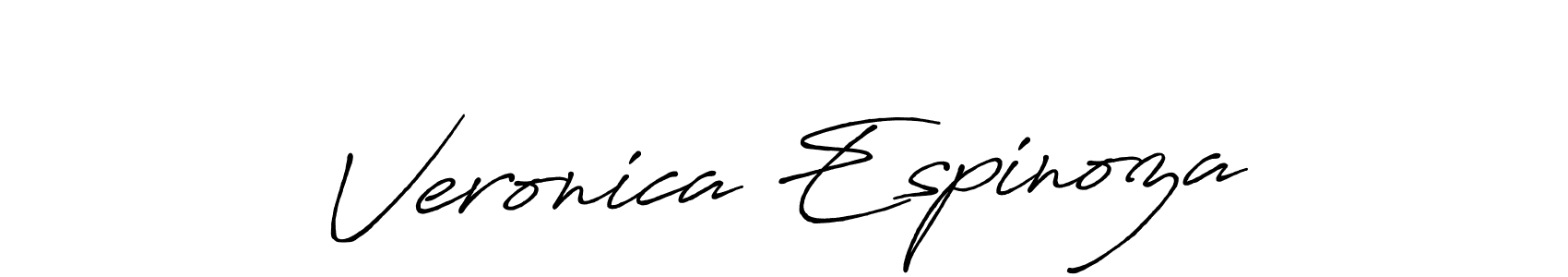 Make a short Veronica Espinoza signature style. Manage your documents anywhere anytime using Antro_Vectra_Bolder. Create and add eSignatures, submit forms, share and send files easily. Veronica Espinoza signature style 7 images and pictures png