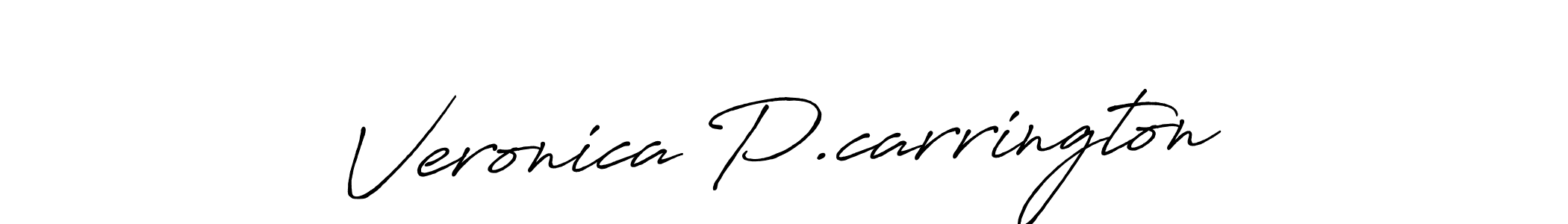 This is the best signature style for the Veronica P.carrington name. Also you like these signature font (Antro_Vectra_Bolder). Mix name signature. Veronica P.carrington signature style 7 images and pictures png