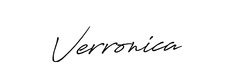 if you are searching for the best signature style for your name Verronica. so please give up your signature search. here we have designed multiple signature styles  using Antro_Vectra_Bolder. Verronica signature style 7 images and pictures png