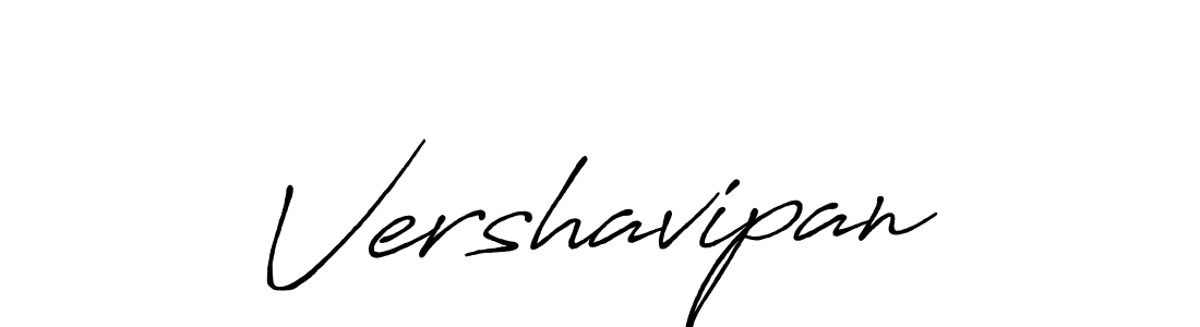 The best way (Antro_Vectra_Bolder) to make a short signature is to pick only two or three words in your name. The name Vershavipan include a total of six letters. For converting this name. Vershavipan signature style 7 images and pictures png