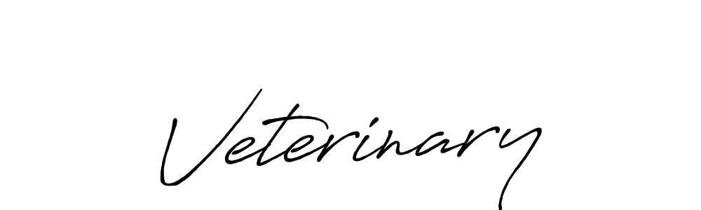 Also we have Veterinary name is the best signature style. Create professional handwritten signature collection using Antro_Vectra_Bolder autograph style. Veterinary signature style 7 images and pictures png