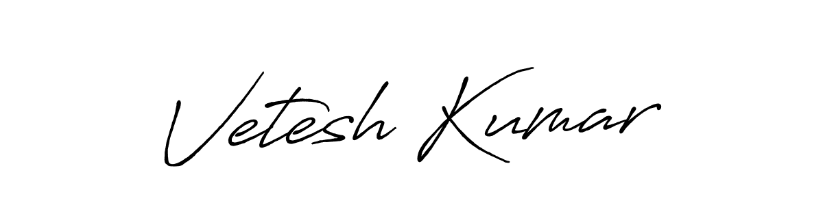 Also You can easily find your signature by using the search form. We will create Vetesh Kumar name handwritten signature images for you free of cost using Antro_Vectra_Bolder sign style. Vetesh Kumar signature style 7 images and pictures png