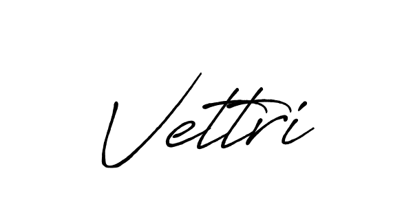 How to make Vettri signature? Antro_Vectra_Bolder is a professional autograph style. Create handwritten signature for Vettri name. Vettri signature style 7 images and pictures png