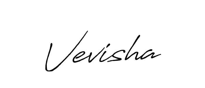 Use a signature maker to create a handwritten signature online. With this signature software, you can design (Antro_Vectra_Bolder) your own signature for name Vevisha. Vevisha signature style 7 images and pictures png