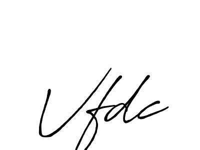 It looks lik you need a new signature style for name Vfdc. Design unique handwritten (Antro_Vectra_Bolder) signature with our free signature maker in just a few clicks. Vfdc signature style 7 images and pictures png