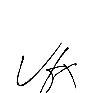 How to make Vfx signature? Antro_Vectra_Bolder is a professional autograph style. Create handwritten signature for Vfx name. Vfx signature style 7 images and pictures png