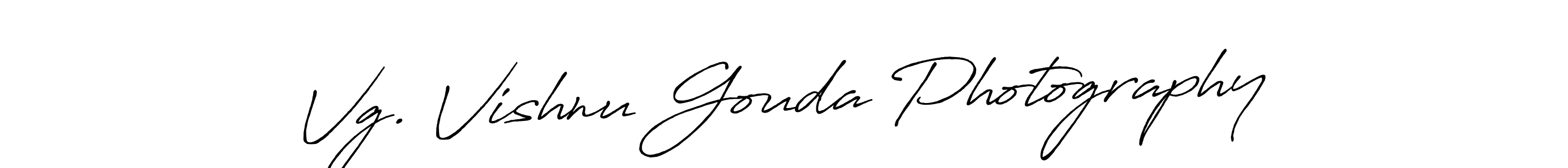 Similarly Antro_Vectra_Bolder is the best handwritten signature design. Signature creator online .You can use it as an online autograph creator for name Vg. Vishnu Gouda Photography. Vg. Vishnu Gouda Photography signature style 7 images and pictures png