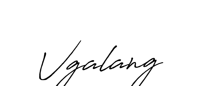 Best and Professional Signature Style for Vgalang. Antro_Vectra_Bolder Best Signature Style Collection. Vgalang signature style 7 images and pictures png