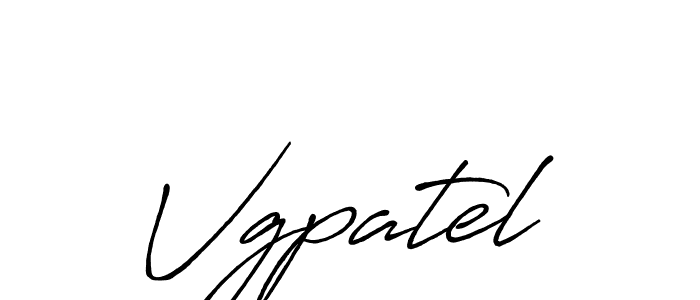 Also You can easily find your signature by using the search form. We will create Vgpatel name handwritten signature images for you free of cost using Antro_Vectra_Bolder sign style. Vgpatel signature style 7 images and pictures png