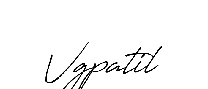 It looks lik you need a new signature style for name Vgpatil. Design unique handwritten (Antro_Vectra_Bolder) signature with our free signature maker in just a few clicks. Vgpatil signature style 7 images and pictures png