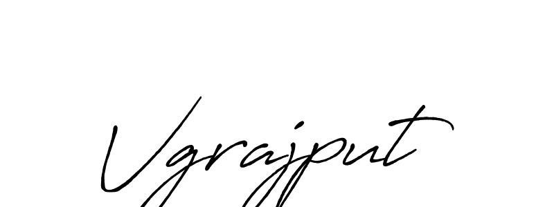 Also we have Vgrajput name is the best signature style. Create professional handwritten signature collection using Antro_Vectra_Bolder autograph style. Vgrajput signature style 7 images and pictures png