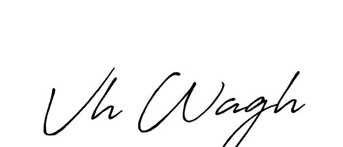 Once you've used our free online signature maker to create your best signature Antro_Vectra_Bolder style, it's time to enjoy all of the benefits that Vh Wagh name signing documents. Vh Wagh signature style 7 images and pictures png