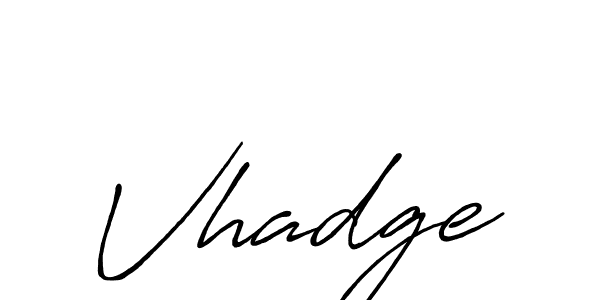 Also You can easily find your signature by using the search form. We will create Vhadge name handwritten signature images for you free of cost using Antro_Vectra_Bolder sign style. Vhadge signature style 7 images and pictures png