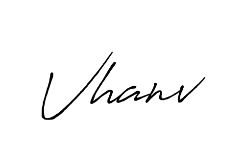 Best and Professional Signature Style for Vhanv. Antro_Vectra_Bolder Best Signature Style Collection. Vhanv signature style 7 images and pictures png
