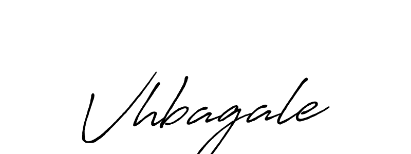 Design your own signature with our free online signature maker. With this signature software, you can create a handwritten (Antro_Vectra_Bolder) signature for name Vhbagale. Vhbagale signature style 7 images and pictures png