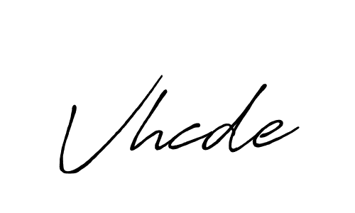 Similarly Antro_Vectra_Bolder is the best handwritten signature design. Signature creator online .You can use it as an online autograph creator for name Vhcde. Vhcde signature style 7 images and pictures png