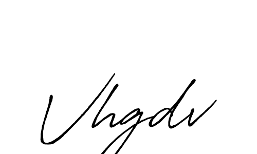 Make a beautiful signature design for name Vhgdv. With this signature (Antro_Vectra_Bolder) style, you can create a handwritten signature for free. Vhgdv signature style 7 images and pictures png