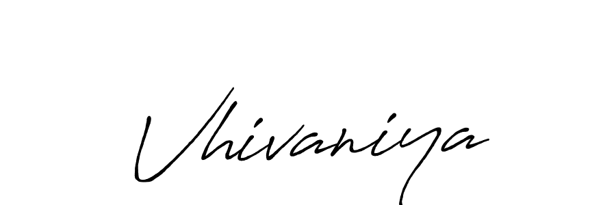 You should practise on your own different ways (Antro_Vectra_Bolder) to write your name (Vhivaniya) in signature. don't let someone else do it for you. Vhivaniya signature style 7 images and pictures png