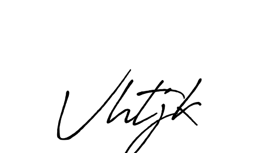 How to make Vhtjk signature? Antro_Vectra_Bolder is a professional autograph style. Create handwritten signature for Vhtjk name. Vhtjk signature style 7 images and pictures png