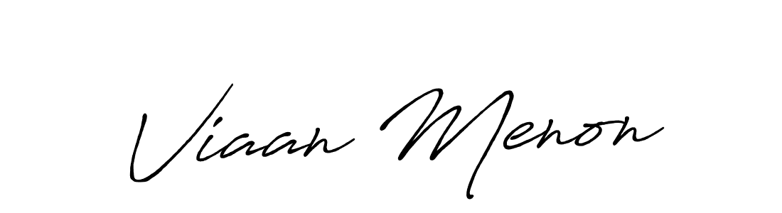 You can use this online signature creator to create a handwritten signature for the name Viaan Menon. This is the best online autograph maker. Viaan Menon signature style 7 images and pictures png