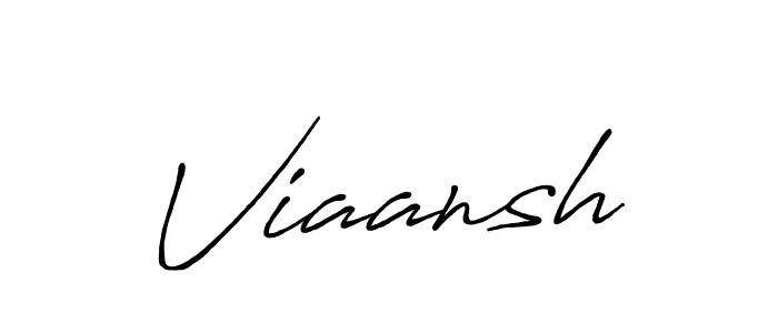 You should practise on your own different ways (Antro_Vectra_Bolder) to write your name (Viaansh) in signature. don't let someone else do it for you. Viaansh signature style 7 images and pictures png