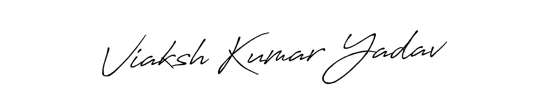 Once you've used our free online signature maker to create your best signature Antro_Vectra_Bolder style, it's time to enjoy all of the benefits that Viaksh Kumar Yadav name signing documents. Viaksh Kumar Yadav signature style 7 images and pictures png