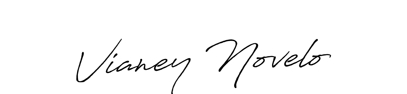 if you are searching for the best signature style for your name Vianey Novelo. so please give up your signature search. here we have designed multiple signature styles  using Antro_Vectra_Bolder. Vianey Novelo signature style 7 images and pictures png