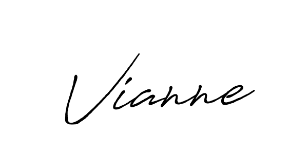 Similarly Antro_Vectra_Bolder is the best handwritten signature design. Signature creator online .You can use it as an online autograph creator for name Vianne. Vianne signature style 7 images and pictures png