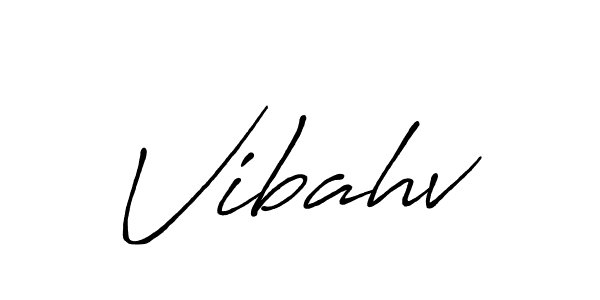 It looks lik you need a new signature style for name Vibahv. Design unique handwritten (Antro_Vectra_Bolder) signature with our free signature maker in just a few clicks. Vibahv signature style 7 images and pictures png