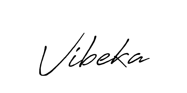 if you are searching for the best signature style for your name Vibeka. so please give up your signature search. here we have designed multiple signature styles  using Antro_Vectra_Bolder. Vibeka signature style 7 images and pictures png