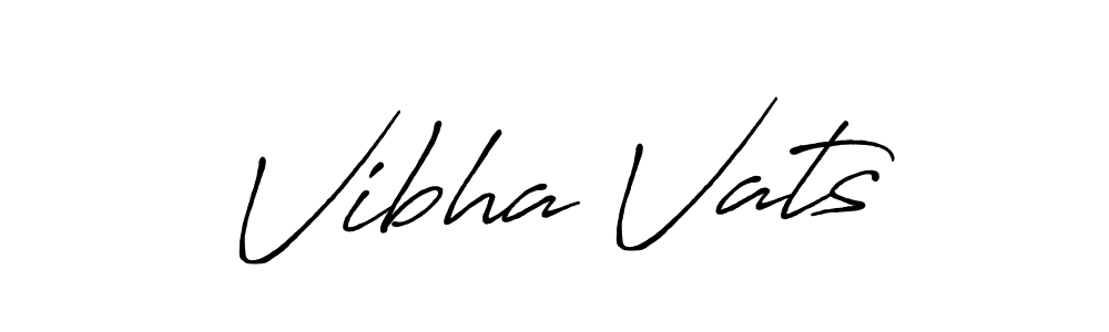 Make a beautiful signature design for name Vibha Vats. Use this online signature maker to create a handwritten signature for free. Vibha Vats signature style 7 images and pictures png