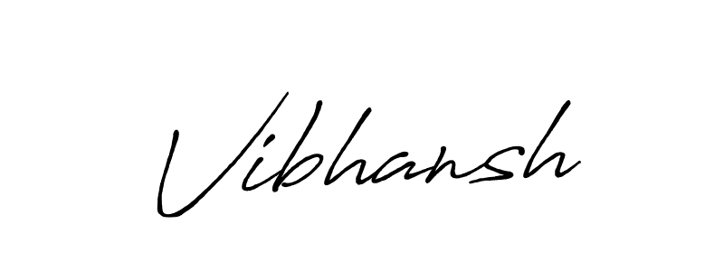 if you are searching for the best signature style for your name Vibhansh. so please give up your signature search. here we have designed multiple signature styles  using Antro_Vectra_Bolder. Vibhansh signature style 7 images and pictures png