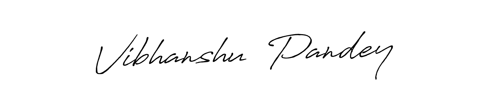 Antro_Vectra_Bolder is a professional signature style that is perfect for those who want to add a touch of class to their signature. It is also a great choice for those who want to make their signature more unique. Get Vibhanshu  Pandey name to fancy signature for free. Vibhanshu  Pandey signature style 7 images and pictures png