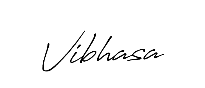 Also we have Vibhasa name is the best signature style. Create professional handwritten signature collection using Antro_Vectra_Bolder autograph style. Vibhasa signature style 7 images and pictures png