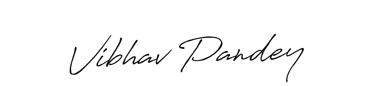 Once you've used our free online signature maker to create your best signature Antro_Vectra_Bolder style, it's time to enjoy all of the benefits that Vibhav Pandey name signing documents. Vibhav Pandey signature style 7 images and pictures png