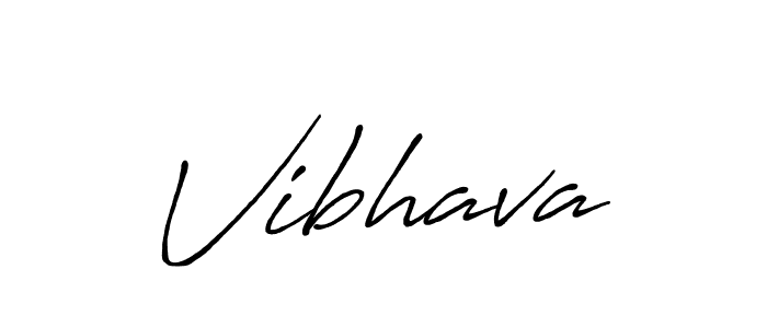 if you are searching for the best signature style for your name Vibhava. so please give up your signature search. here we have designed multiple signature styles  using Antro_Vectra_Bolder. Vibhava signature style 7 images and pictures png