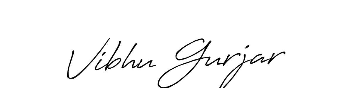 Make a beautiful signature design for name Vibhu Gurjar. Use this online signature maker to create a handwritten signature for free. Vibhu Gurjar signature style 7 images and pictures png