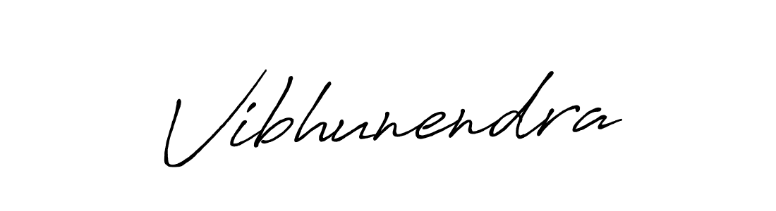 Make a beautiful signature design for name Vibhunendra. Use this online signature maker to create a handwritten signature for free. Vibhunendra signature style 7 images and pictures png