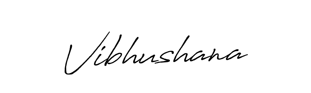 if you are searching for the best signature style for your name Vibhushana. so please give up your signature search. here we have designed multiple signature styles  using Antro_Vectra_Bolder. Vibhushana signature style 7 images and pictures png