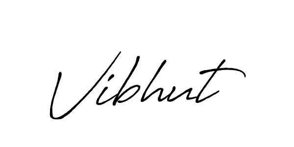 How to Draw Vibhut signature style? Antro_Vectra_Bolder is a latest design signature styles for name Vibhut. Vibhut signature style 7 images and pictures png