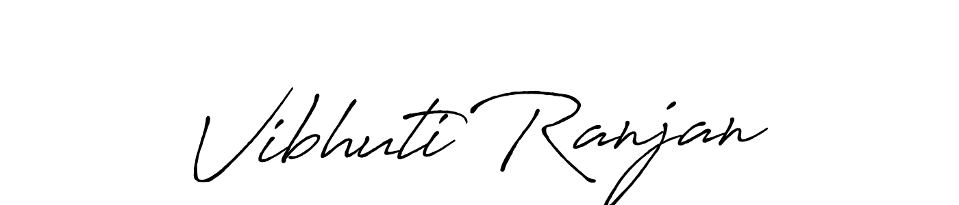 Design your own signature with our free online signature maker. With this signature software, you can create a handwritten (Antro_Vectra_Bolder) signature for name Vibhuti Ranjan. Vibhuti Ranjan signature style 7 images and pictures png