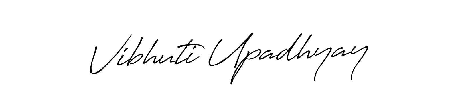 Make a beautiful signature design for name Vibhuti Upadhyay. Use this online signature maker to create a handwritten signature for free. Vibhuti Upadhyay signature style 7 images and pictures png